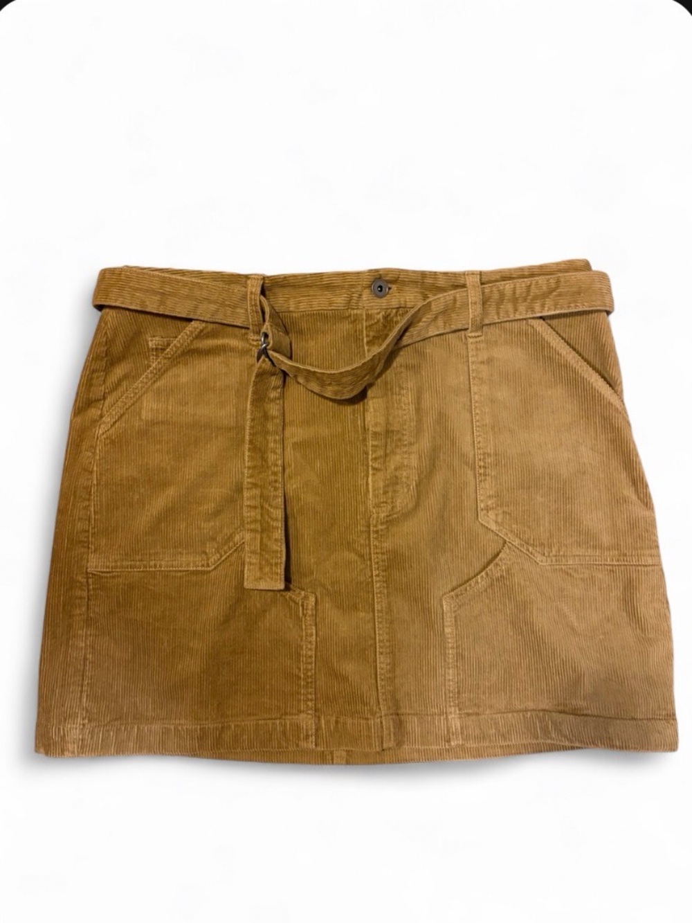 BNWT Mustard Yellow Banana Republic Corduroy Skirt